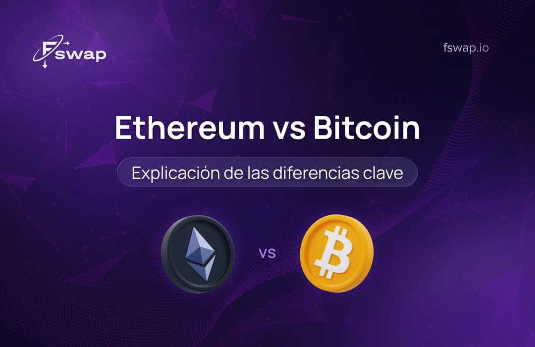 Ethereum vs. Bitcoin: diferencias clave explicadas