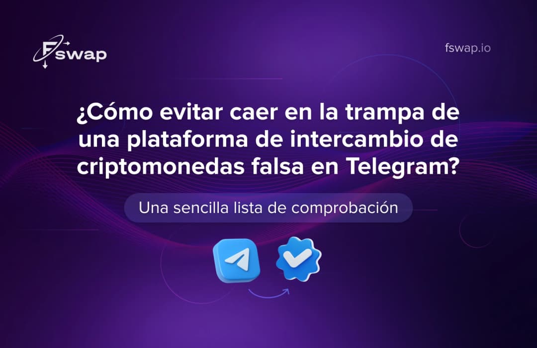 Cómo no caer en un falso exchange cripto en Telegram: una lista de comprobación sencilla