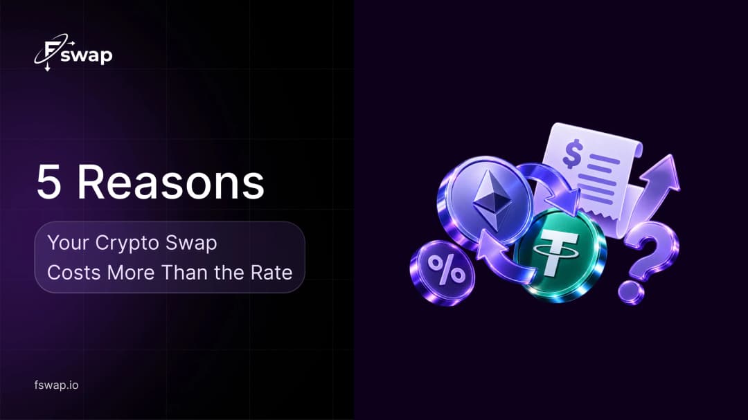 5 Reasons Your Crypto Swap Costs More Than the Rate