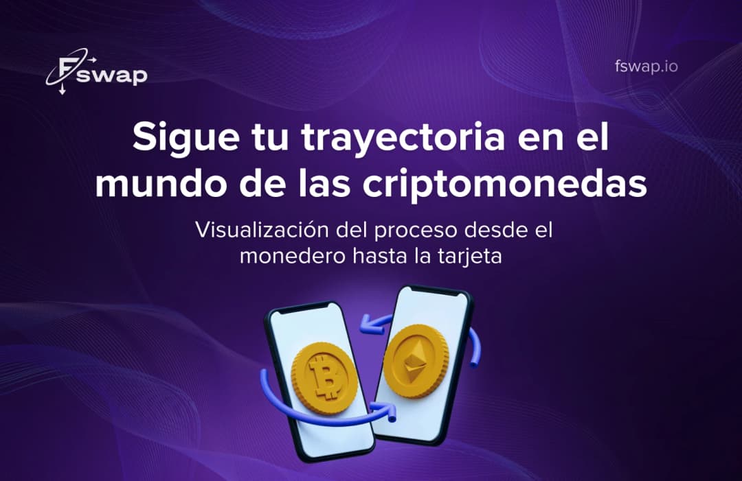 Sigue el recorrido de tus cripto: visualiza el camino de la wallet a la tarjeta