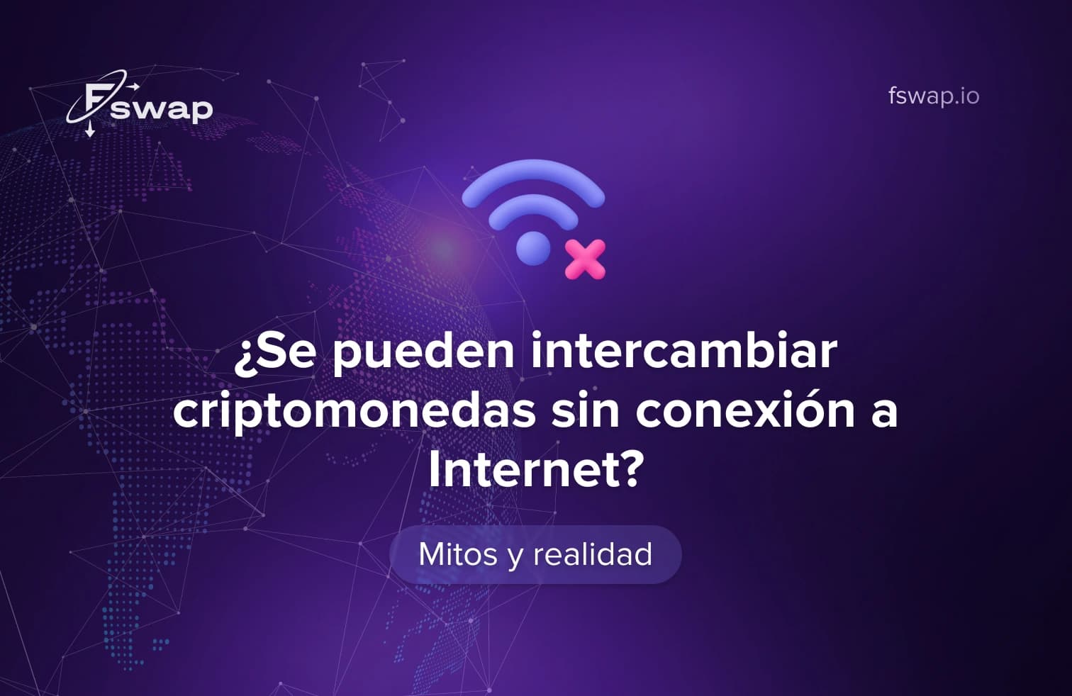 ¿Se pueden intercambiar criptomonedas sin conexión a internet? Mitos y realidad