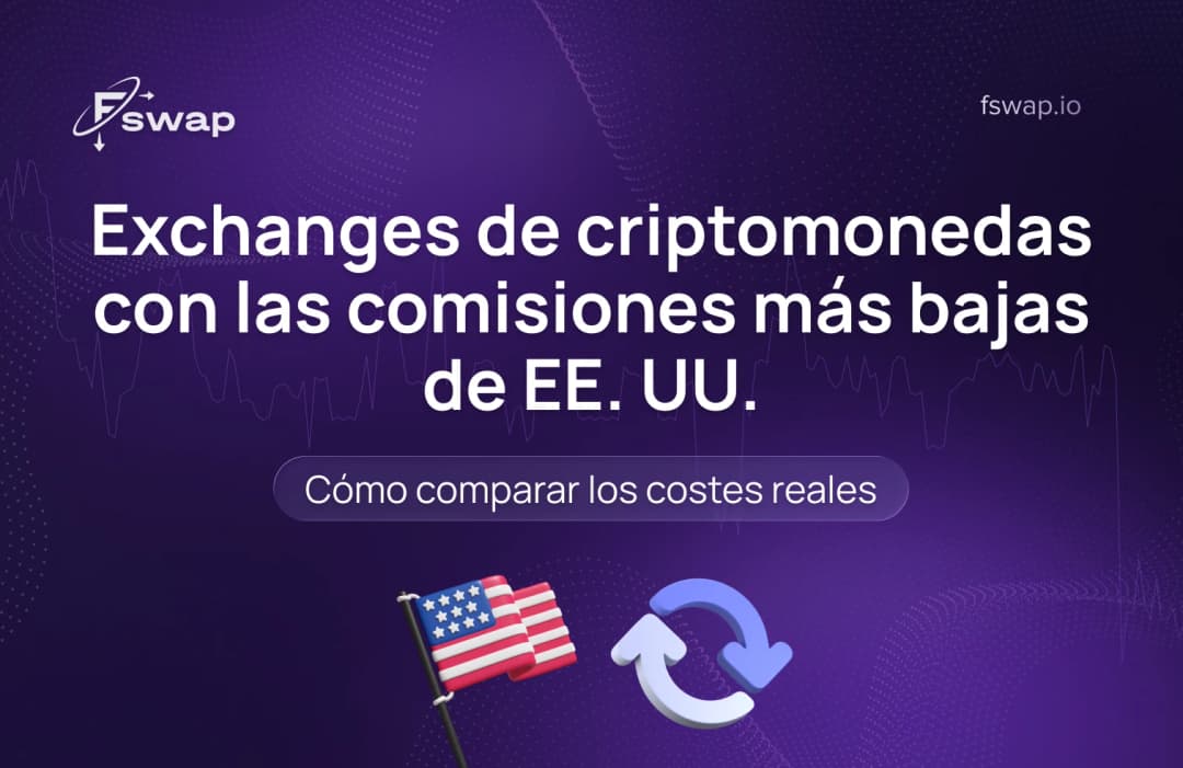 Exchanges cripto con las comisiones más bajas en EE. UU.: cómo comparar los costes reales