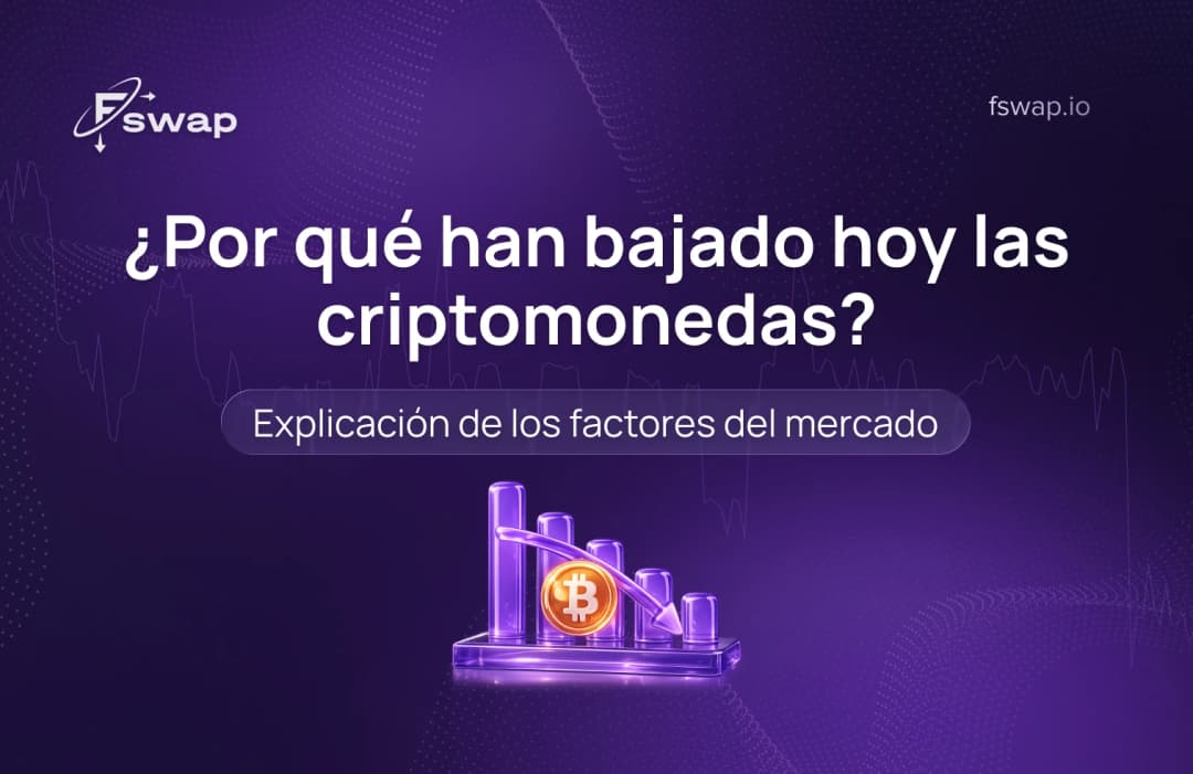 ¿Por qué bajan hoy las cripto? Los factores del mercado, explicados