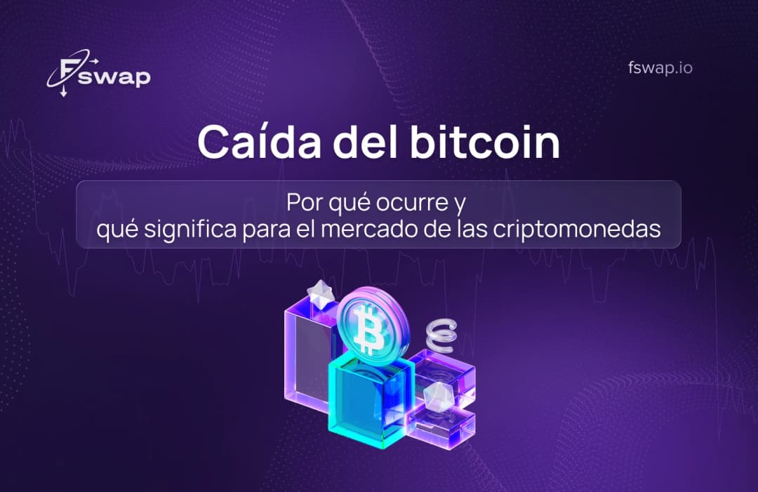 Caída de Bitcoin: por qué ocurre y qué significa para el mercado cripto