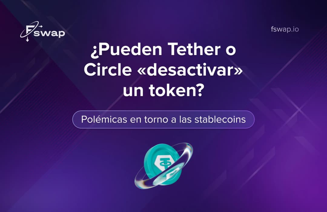 Polémicas sobre las stablecoins: ¿pueden Tether o Circle «desactivar» un token?