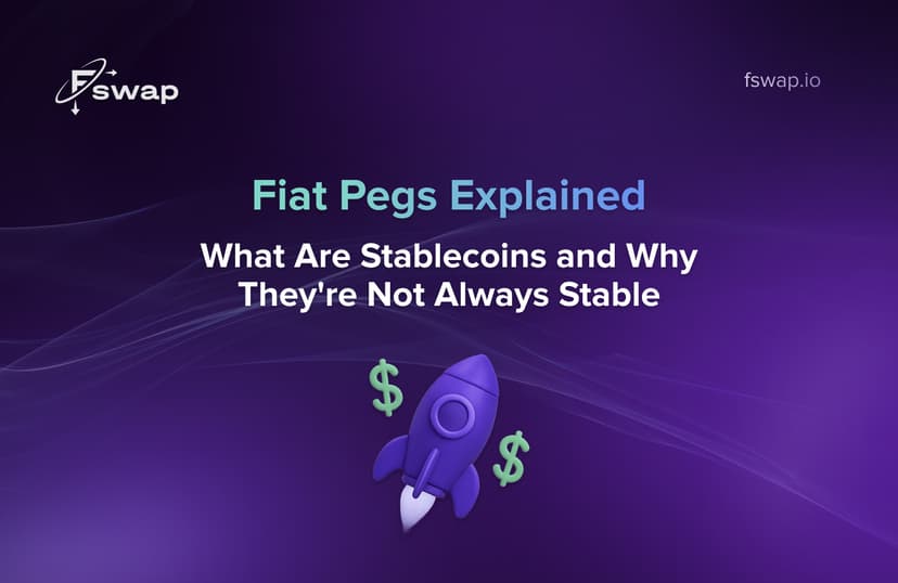 Fiat pegs explained — what are stablecoins and why stablecoins are not always stable