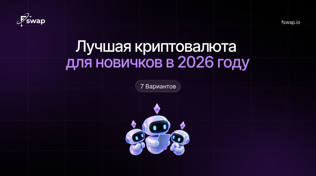 Лучшая криптовалюта для новичков в 2026 году: 7 вариантов