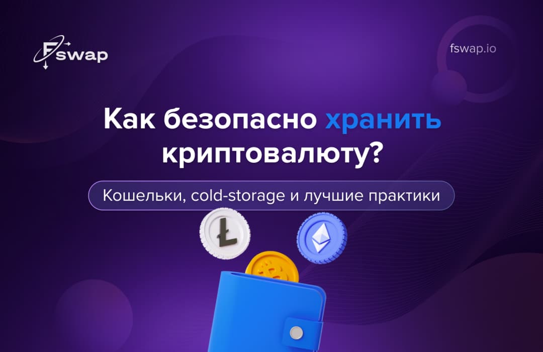 Как безопасно хранить криптовалюту: кошельки, cold-storage и лучшие практики 2025 года