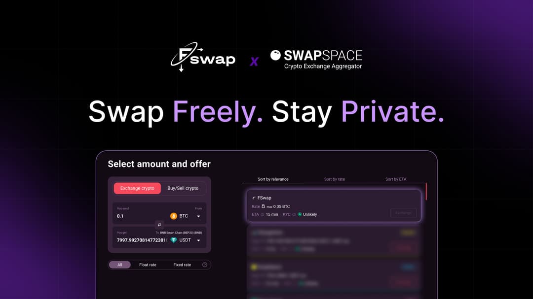Fswap x SwapSpace Partnership | Expanded Liquidity & Cross-Chain Swap Access